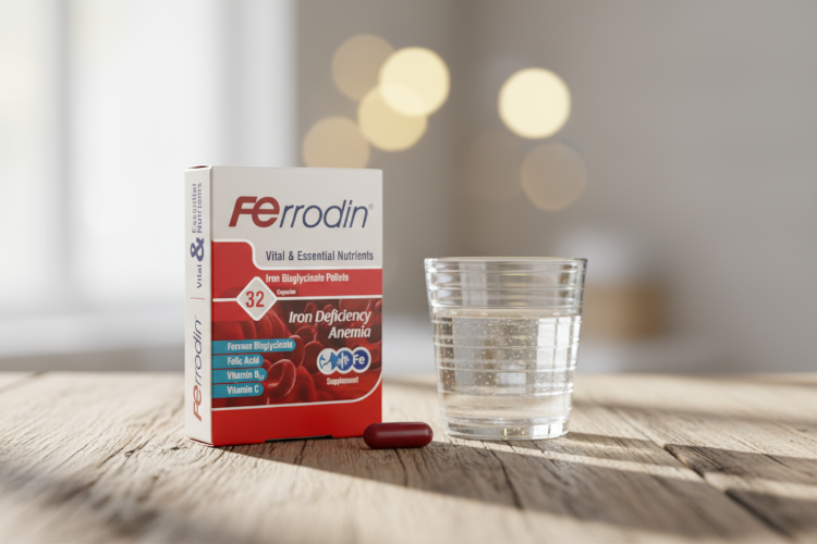 قرص فرودین و چاقی - مکمل آهن و تغذیه سالم